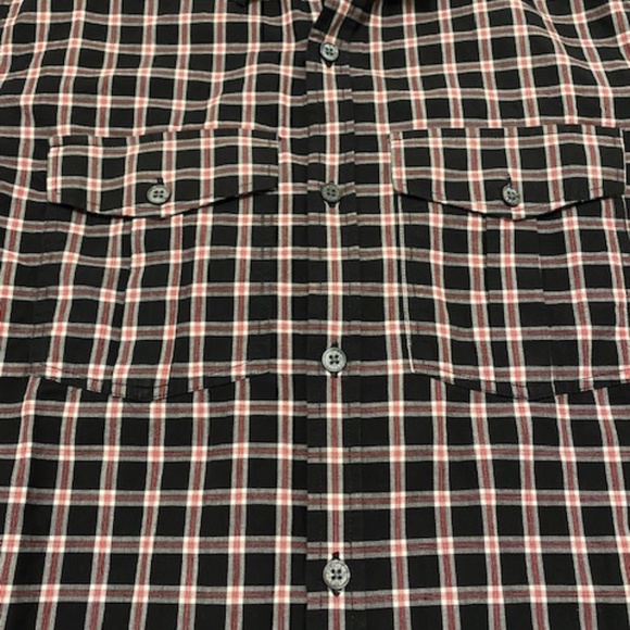 Zadig & Voltaire Thibault Plaid Cotton Shirt Size S NWT - Picture 5 of 10